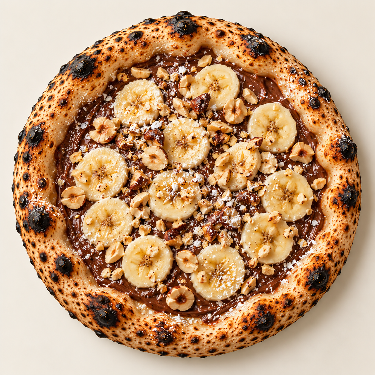 Pizza Nutella Banane